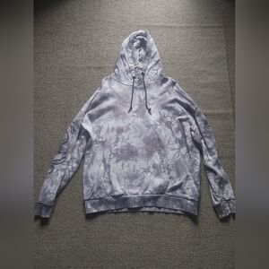 Mens Fashion Nova Tie Dye Snake Sweater